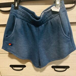 Aviator Nation- NWT Essentials Pocket Club Shorts Faded Water